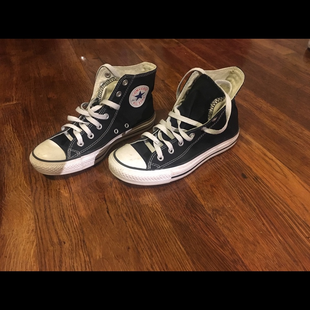 Black High Top Converse